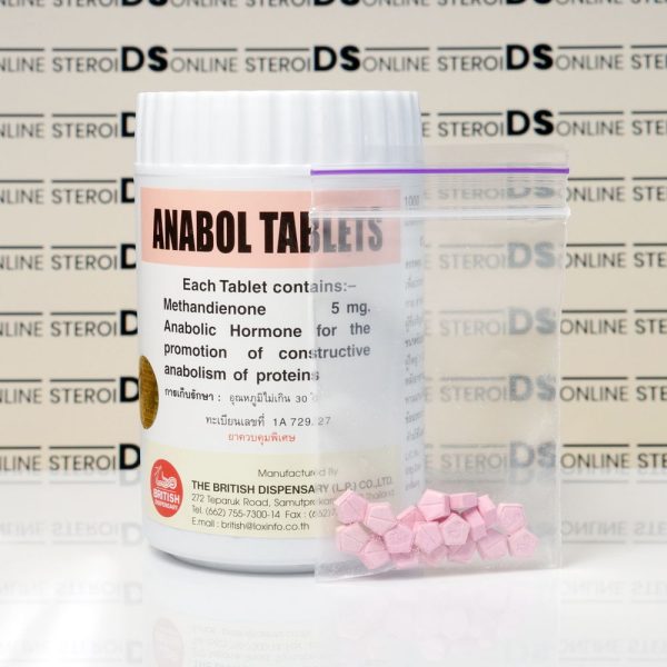 Anabol 5 mg British Dispensary - obrazek 2