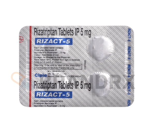 Rizact 5 mg Cipla - obrazek 2
