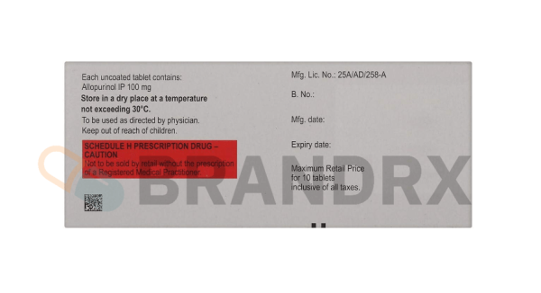 Zyloric 100 mg Glaxosmithkline - obrazek 3